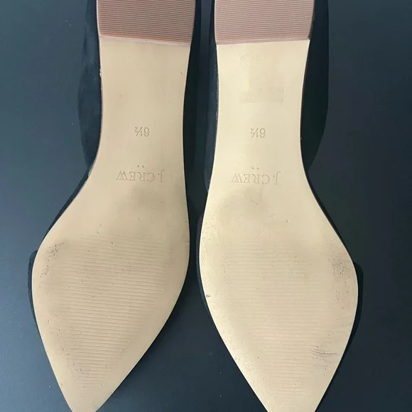 J. Crew Black Suede Flats - Picture 4 of 6